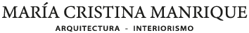 Maria Cristina Manrique – Arquitectura – Interiorismo
